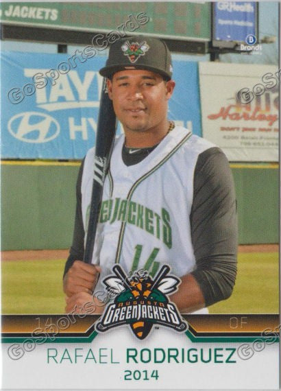 2014 Augusta Greenjackets Rafael Rodriguez