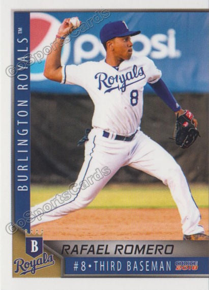 2018 Burlington Royals Rafael Romero