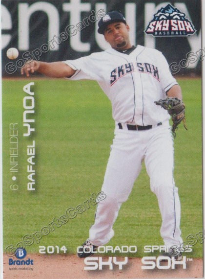 2014 Colorado Springs Sky Sox Rafael Ynoa