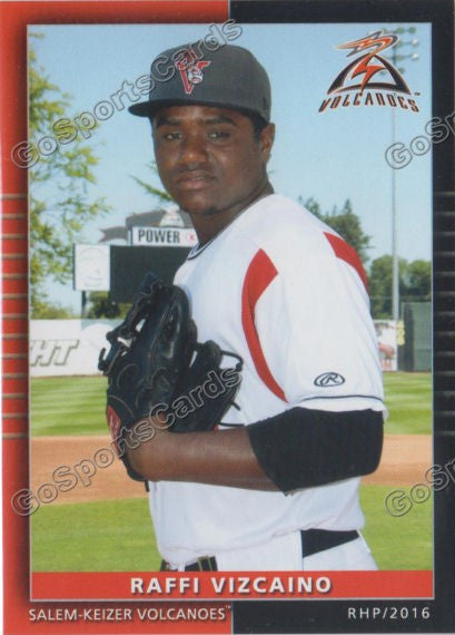 2016 Salem Keizer Volcanoes Raffi Vizcaino