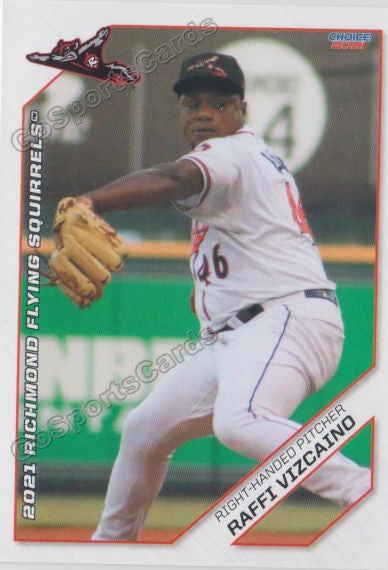 2021 Richmond Flying Squirrels Raffi Vizcaino