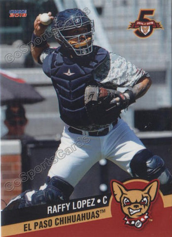 2018 El Paso Chihuahuas Raffy Lopez