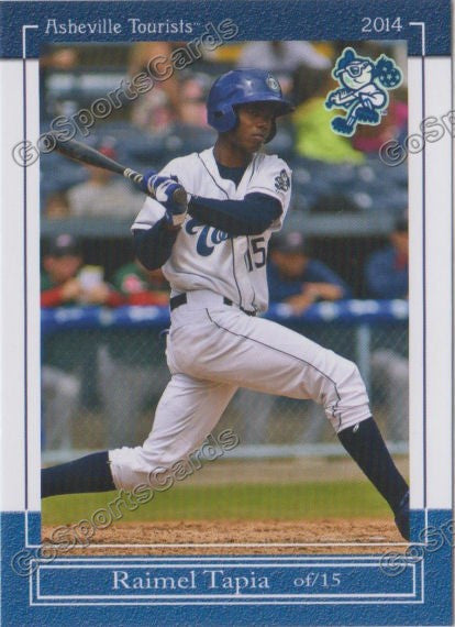 2014 Asheville Tourists Raimel Tapia