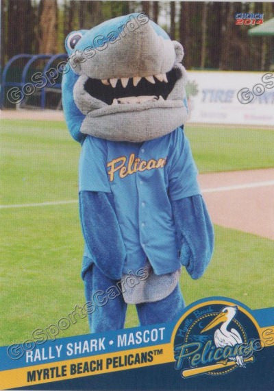 2014 Myrtle Beach Pelicans Rally Shark Mascot