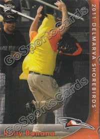 2011 Delmarva Shorebirds Rally Banana Mascot