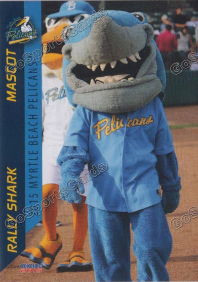 2015 Myrtle Beach Pelicans Rally Shark Mascot