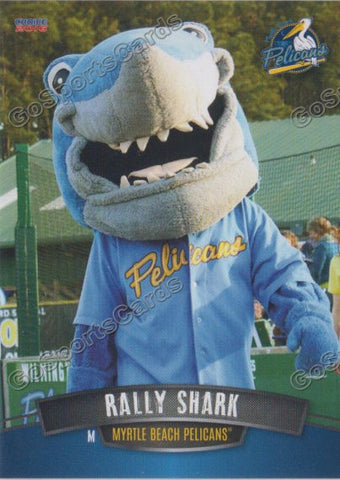 2016 Myrtle Beach Pelicans Rally Shark Mascot
