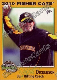 2010 New Hampshire Fisher Cats Ralph Dickenson