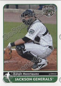2012 Jackson Generals Ralph Henriquez