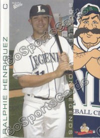 2007 Lexington Legends Ralphie Henriquez