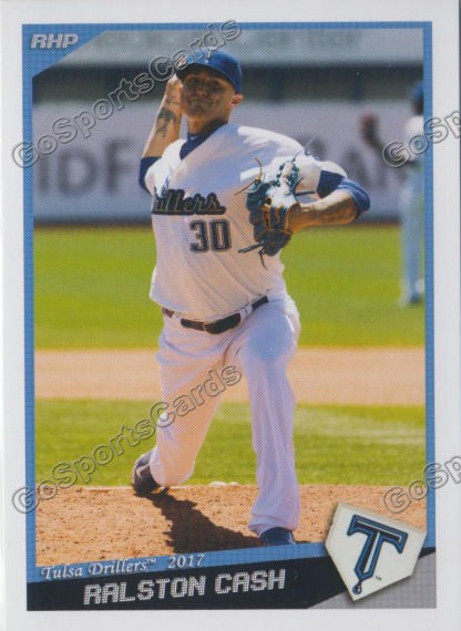 2017 Tulsa Drillers Ralston Cash