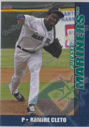 2013 Pulaski Mariners Ramire Cleto