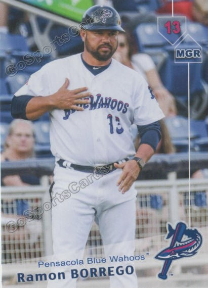 2019 Pensacola Blue Wahoos Ramon Borrego