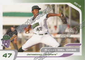 2012 Jamestown Jammers Ramon Del Orbe
