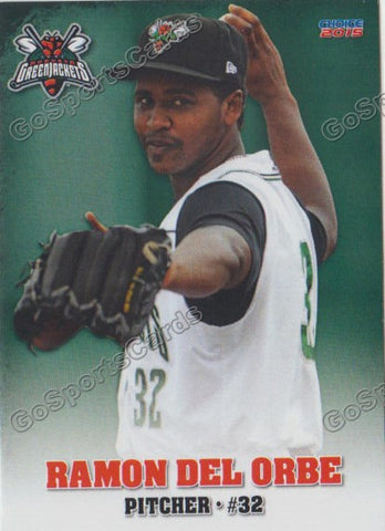 2015 Augusta Greenjackets Ramon Del Orbe