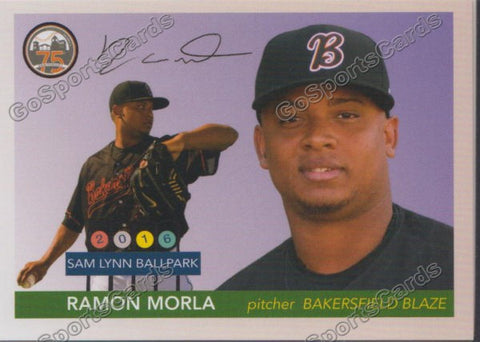 2016 Bakersfield Blaze Ramon Morla