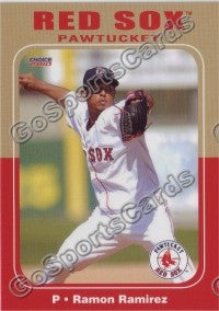 2010 Pawtucket Red Sox Ramon Ramirez