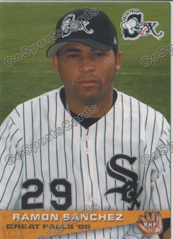 2006 Great Falls Sox Ramon Sanchez