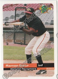 2003 Norwich Navigators Ramon Soler