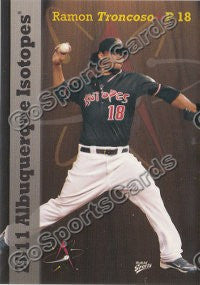 2011 Albuquerque Isotopes Ramon Troncoso