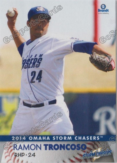 2014 Omaha Storm Chasers Ramon Troncoso