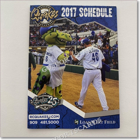 2017 Rancho Cucumonga Quakes Pocket Schedule