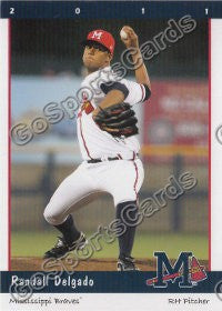 2011 Mississippi Braves Randall Delgado