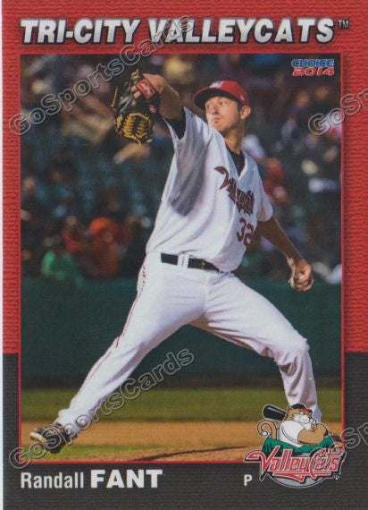 2014 Tri City ValleyCats Randall Fant