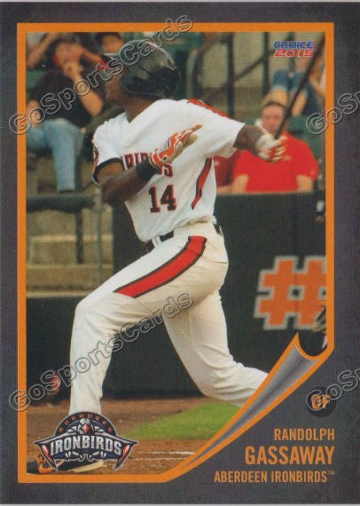 2015 Aberdeen Ironbirds Randolph Gassaway