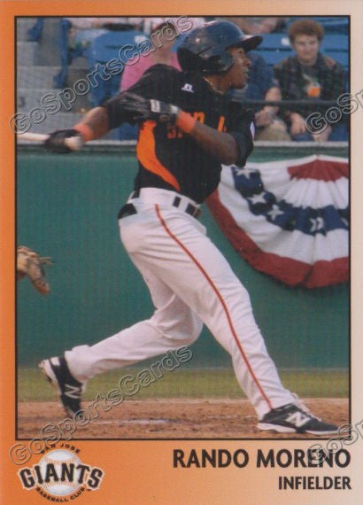 2014 San Jose Giants Rando Moreno
