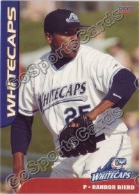 2007 West Michigan WhiteCaps Randor Bierd