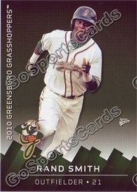 2010 Greensboro Grasshoppers Rand Smith