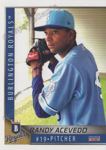 2018 Burlington Royals Randy Acevedo