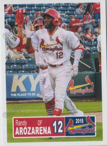 2018 Springfield Cardinals Randy Arozarena
