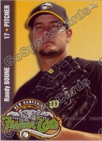 2009 New Hampshire Fisher Cats Randy Boone