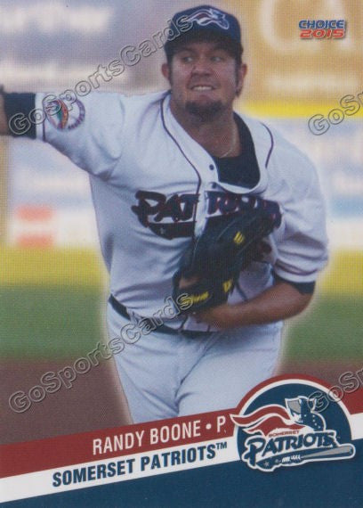 2015 Somerset Patriots Randy Boone