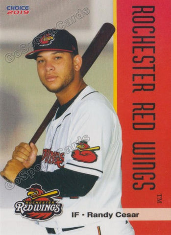 2019 Rochester Red Wings Randy Cesar