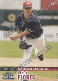 2009 Colorado Springs Sky Sox Randy Flores