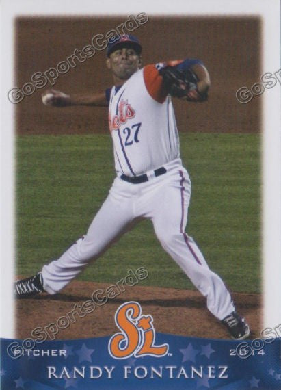 2014 St Lucie Mets Randy Fontanez