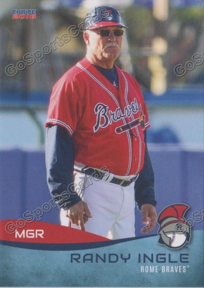 2016 Rome Braves Randy Ingle
