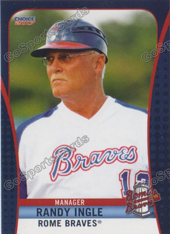 2017 Rome Braves Randy Ingle