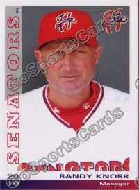 2010 Harrisburg Senators Randy Knorr