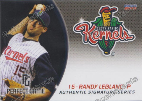 2015 Cedar Rapids Kernels Randy Leblanc