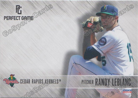 2016 Cedar Rapids Kernels Randy Leblanc