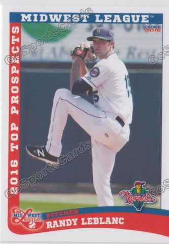 2016 Midwest League Top Prospect Randy Leblanc