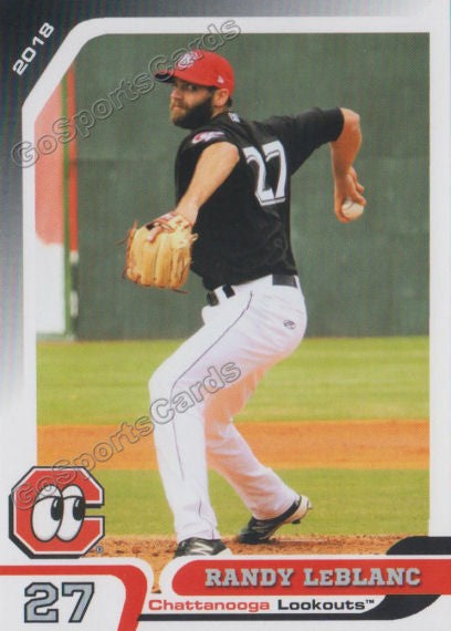 2018 Chattanooga Lookouts Randy LeBlanc