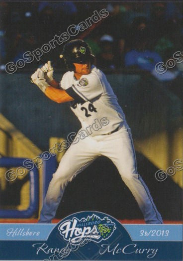 2013 Hillsboro Hops Randy McCurry