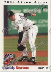 2008 Akron Aeros Randy Newsom – Go Sports Cards