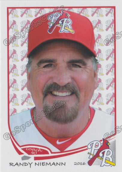 2016 Palm Beach Cardinals Randy Niemann