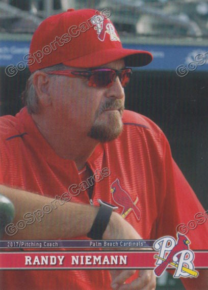 2017 Palm Beach Cardinals Randy Niemann